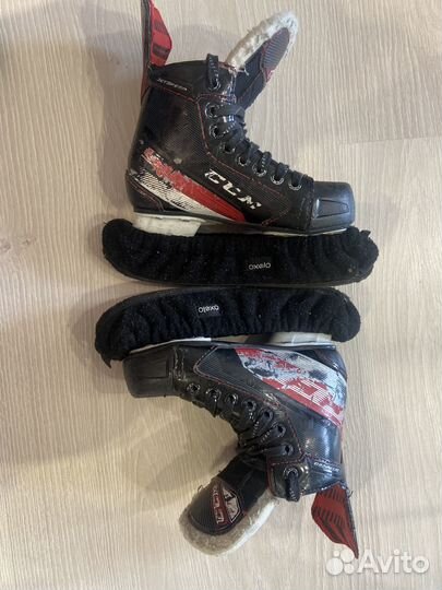 Коньки хоккейные ссм FT4 - YT, 13(EUR32, 20,3 см)