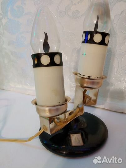 Люстра ночник лампа настольная Львов СССР