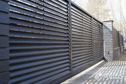 Ламели жалюзи для забора