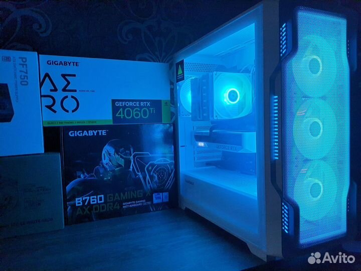 Мощный Пк Aero RTX4060Ti 16GB+ Core i5 13500