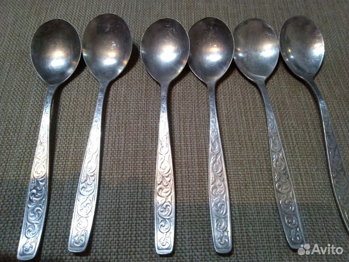 Наборы ложек мельхиор