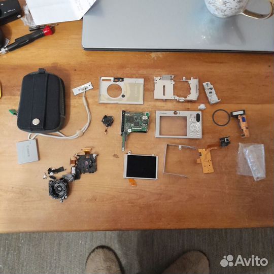 Цифровой фотоаппарат canon ixus 70 (детали)