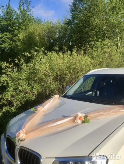 Украшение для авто свадебное