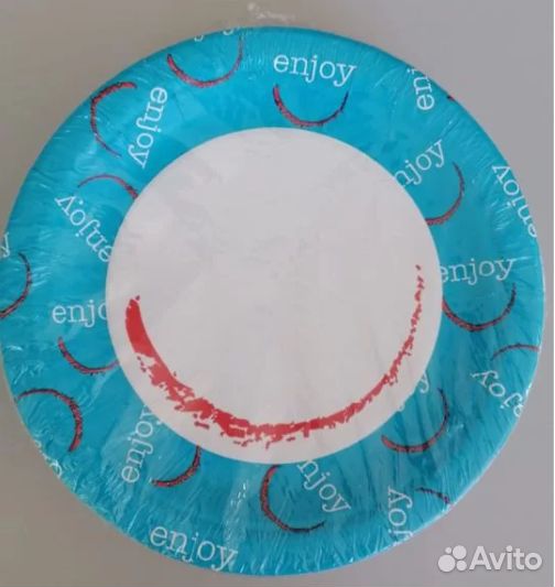 Тарелка картонная Хухтамаки диаметр 18 и 23 см