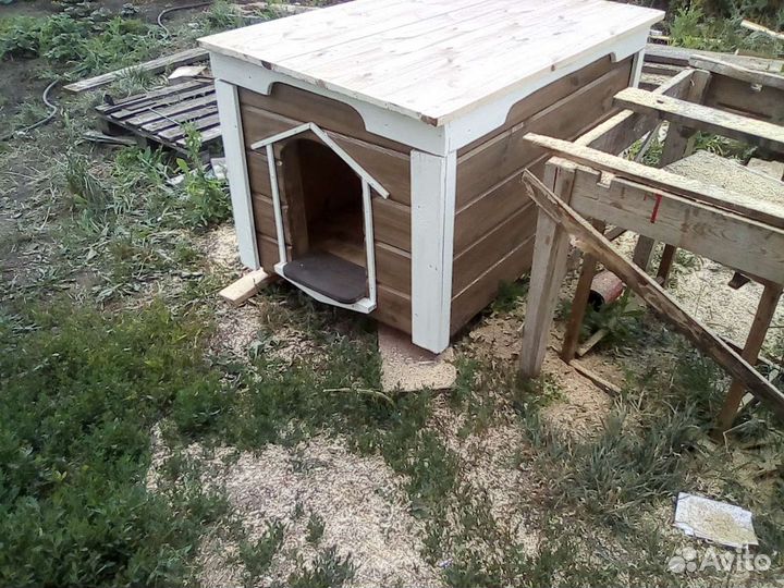 Будка для собаки утепленная