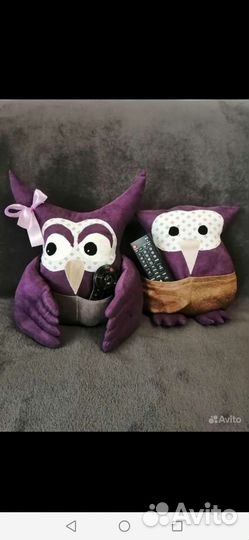 Диванная игрушка подушка для пульта