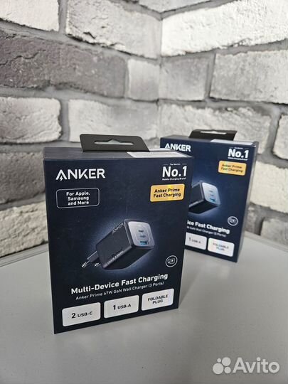 Зарядное устройство Anker Gan Prime 67W
