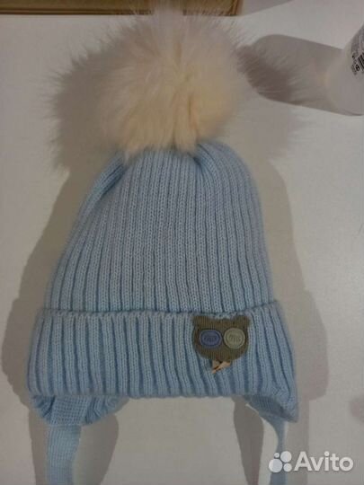 Шапка для новорожденного мальчика