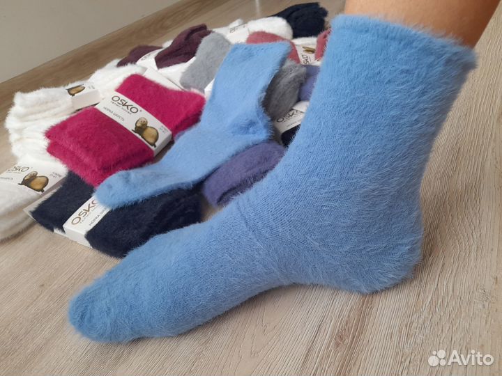 Носки из шерсти норки