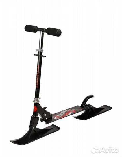 Самокат снегокат 2 в 1