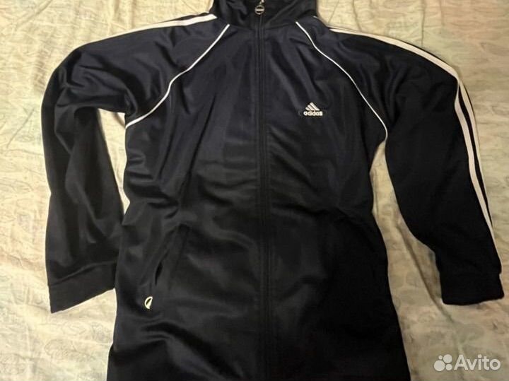 Adidas супер винтаж 1990 зипка