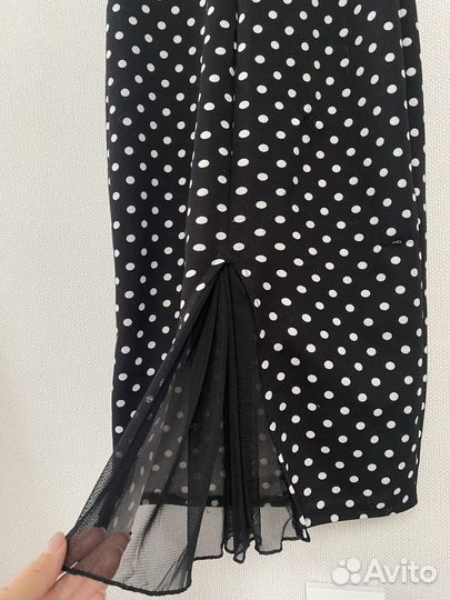 Платье на бретелях 42-44