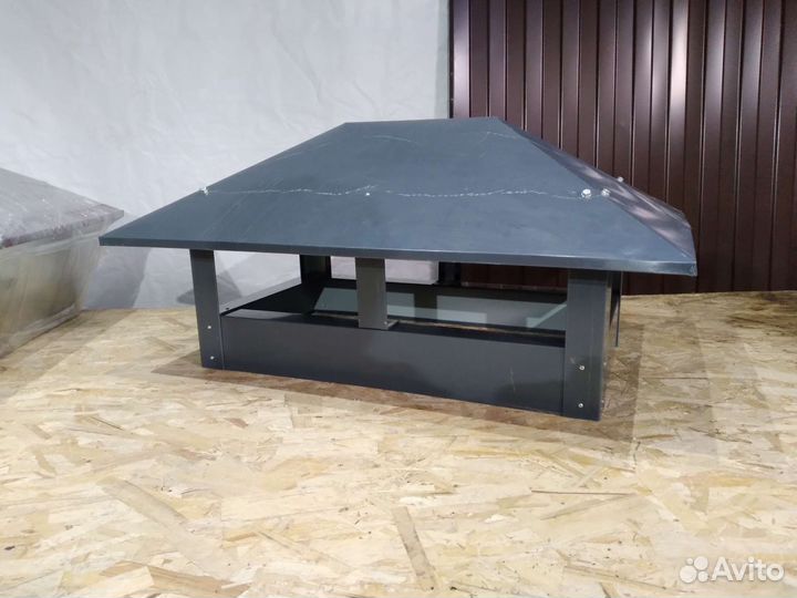 Изготовление дымников(флюгарков) колпаков на забор