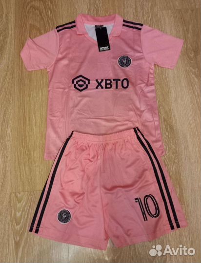 Детская футбольная форма Месси Интер Майами