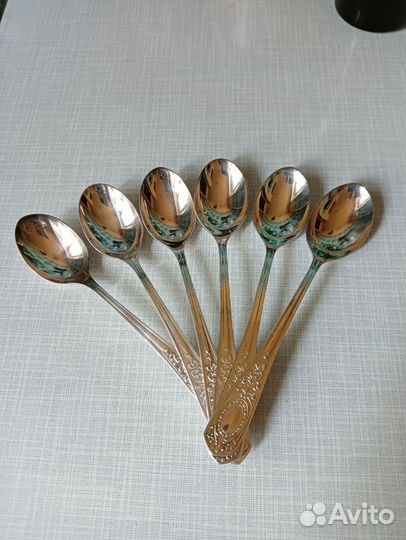 Чайные ложки из мельхиора СССР