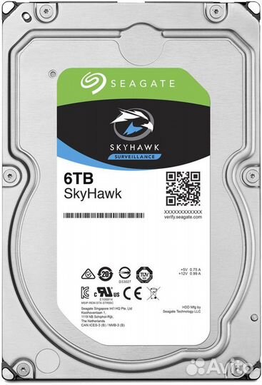 Жесткий диск HDD WD Seagate Toshiba 3TB 4TB 6TB 8T