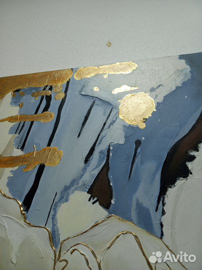 Интерьерная обьемная картина «цветок»