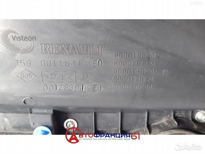 Карта двери, 809019848R renault dokker, 3031996