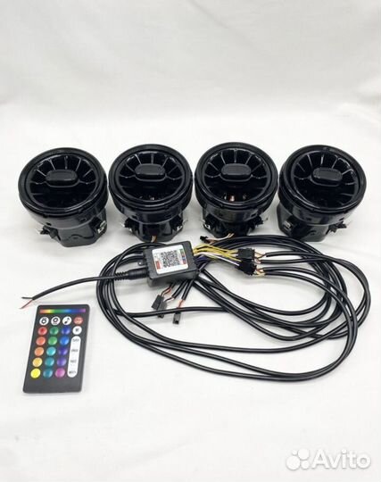 Дефлекторы в стиле AMG с подсветкой