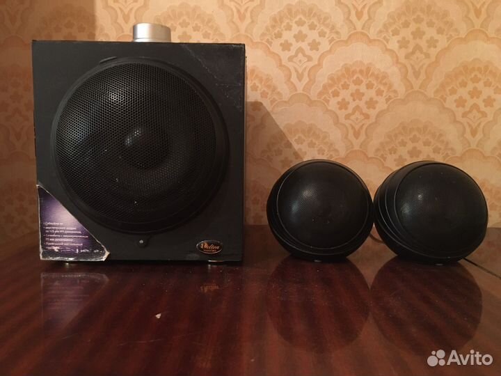 Акустика с отличным драйвом 2.1 Velton Maestro