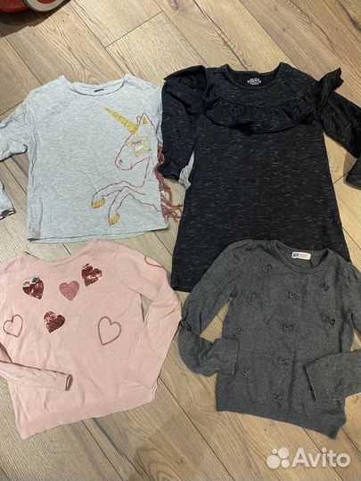 Вещи пакетом для девочки 122-128