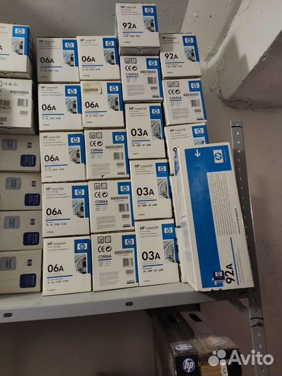 Оригинальные картриджи HP для лазерных принтеров