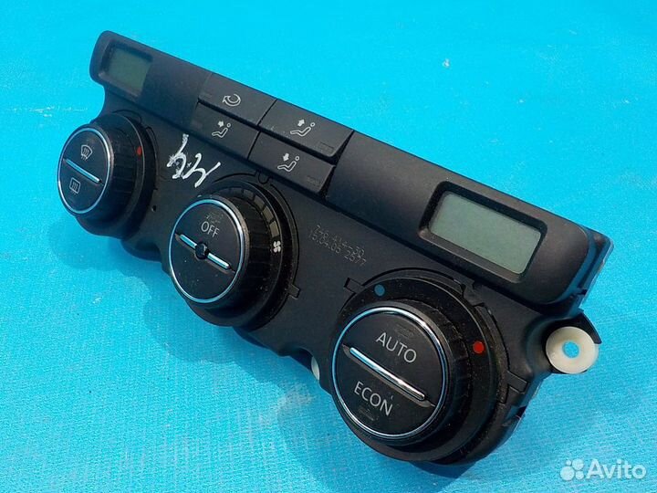 Блок управления климатконтроля volkswagen Passat B