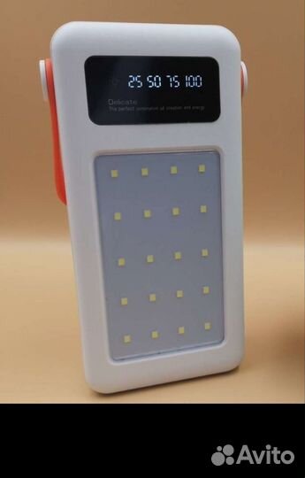 Повербанк 50000mah Powerbank кемпинговый фонарь