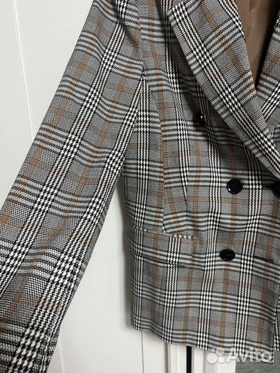 Пиджак в клетку