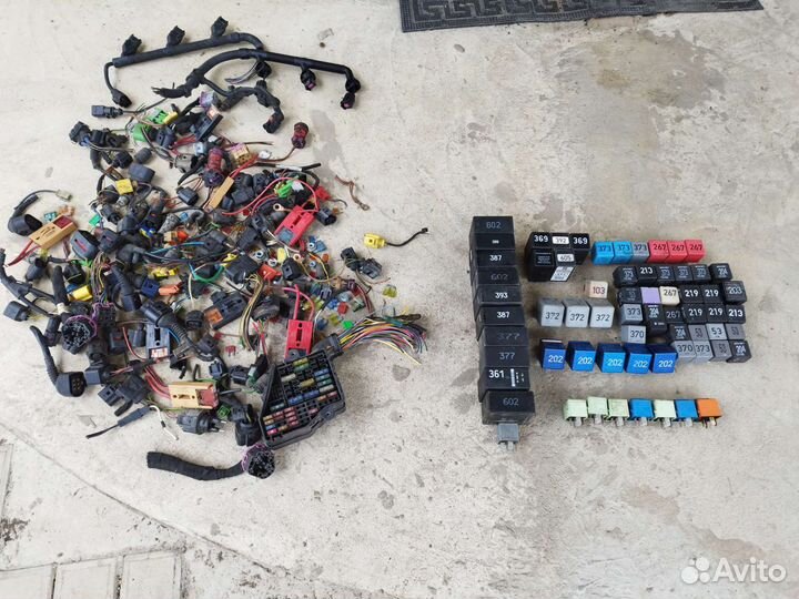 Фишки реле контактная группа Ауди Фольксваген