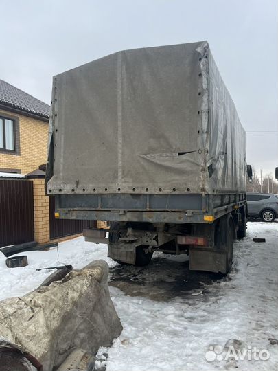 Тентованный грузовик МАЗ 5336, 2002