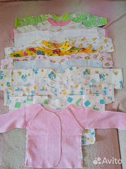 Вещи для новорожденной