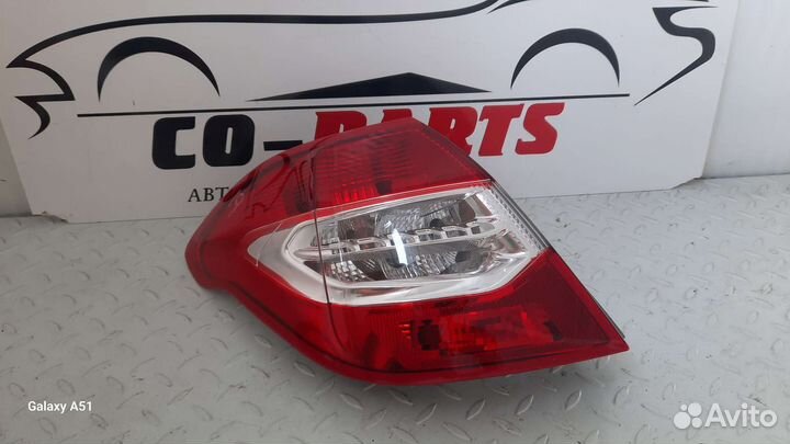 Задний левый стоп в крыло Citroen C4 B7