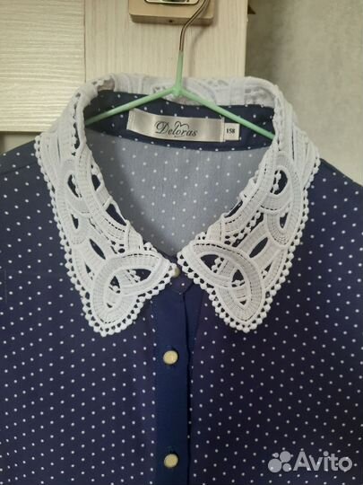 Блузка школьная 158