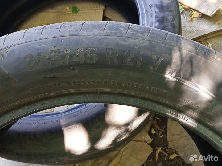 Continental PremiumContact 6 SSR 285/45 R21