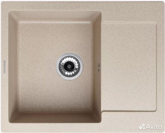 Кухонная мойка Kuppersberg modena 1B1D beige