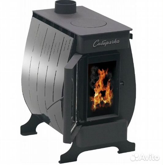 Печь воздухогрейная нмк Сибирячка 12кВт