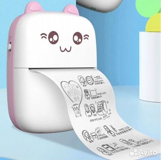 Мини принтер мгновенной печати детский
