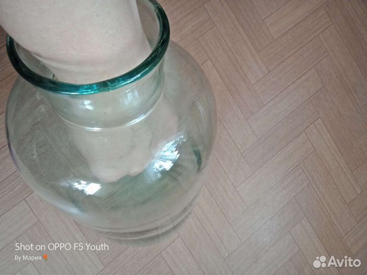 Бутыль стеклянная 6,5 л