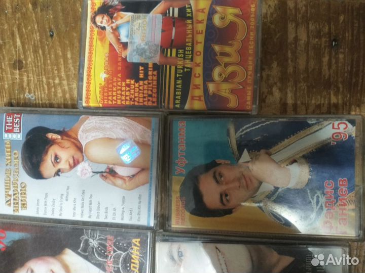Аудио кассета. 7шт. Цена за все