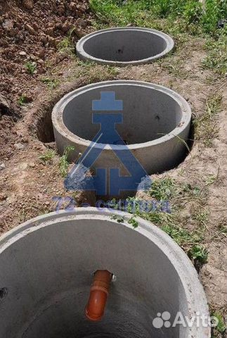 Септик из колец / Монтаж септика под ключ