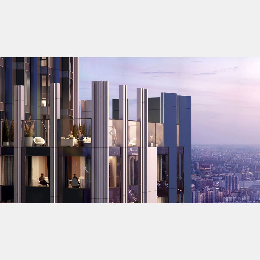 2-к. квартира, 76 м², 31/56 эт.