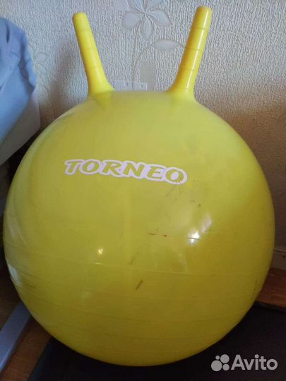 Мяч гимнастический с рожками