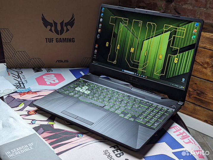 Asus TUF Intel/GTX1650/16гб идеал с коробкой