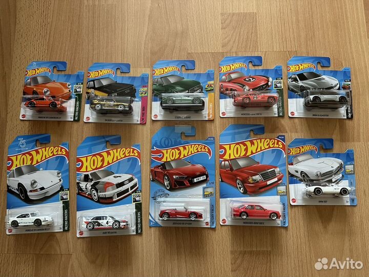 Hot wheels сетами немцы и японцы