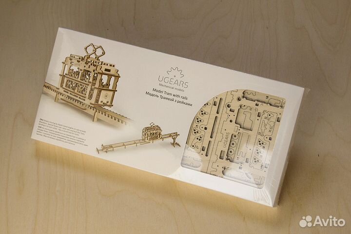 3D-пазл «Трамвайчик» от Ugears в Крыму