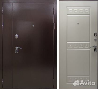 Входная дверь 120х220 гефест белый шёлк