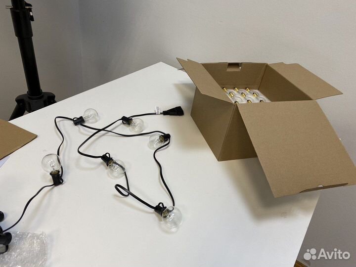 Уличные Ретро гирлянды