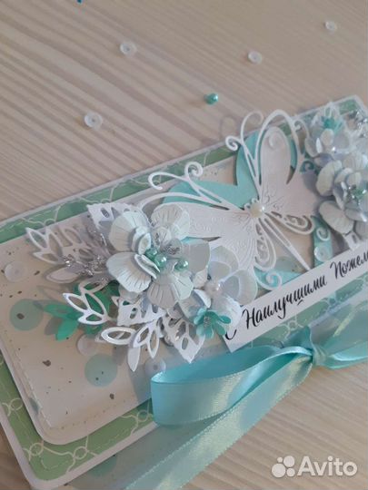 Конверт денежный ручной работы