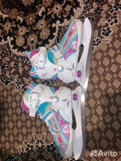 Коньки детские раздвижные